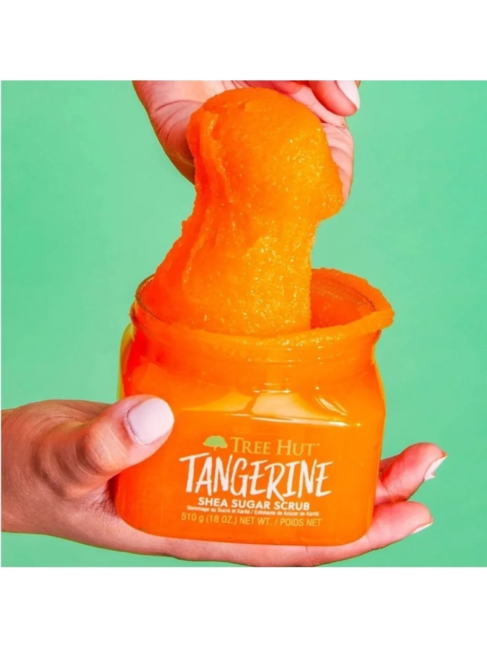 TREE HUT Tangerine Shea Sugar Scrub 18 oz NEW